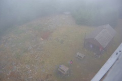 View of ground from fire tower